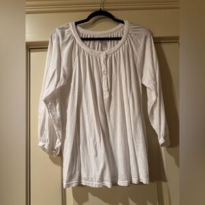 NWT Anthropologie White Shirt